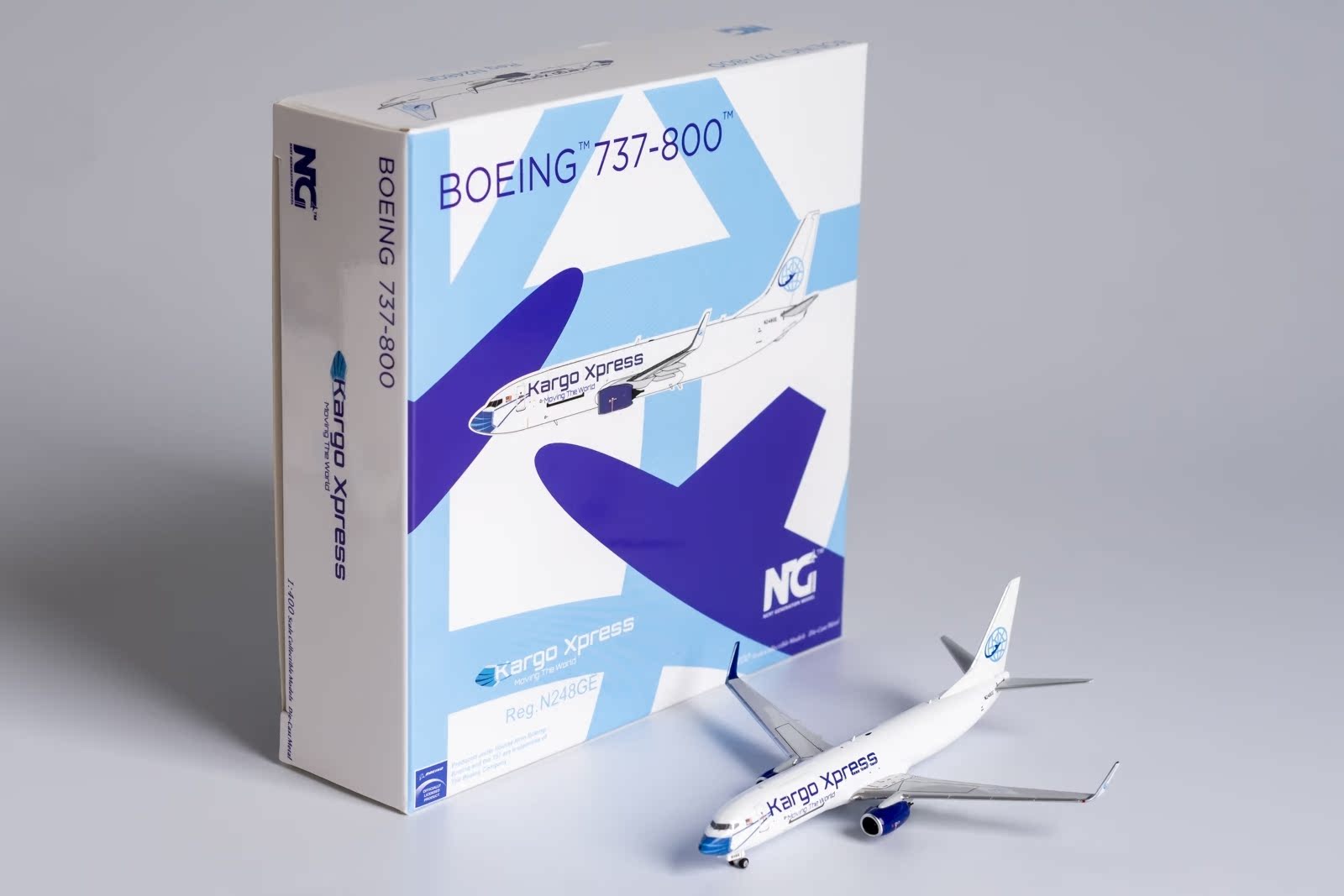 1/400 Kargo Xpress Boeing 737-800 N248GE NG58126 - cover